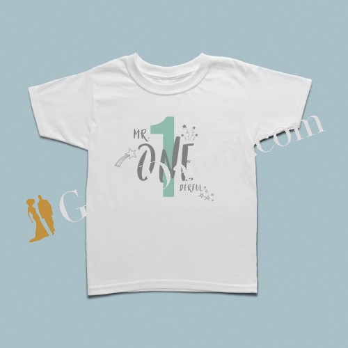 1derful İsme Özel Çocuk Tshirt - 2